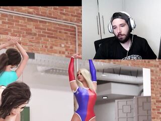 ???? FRESHWOMEN - CLASE de BAILE a la LUZ de la LUNA - Capitulo 9 - Novela Visual [PC GAMEPLAY]