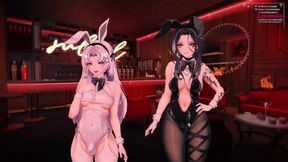 Your Futa Bunny Girls Get You Addicted to Their Cum Addicted Vtuber RP