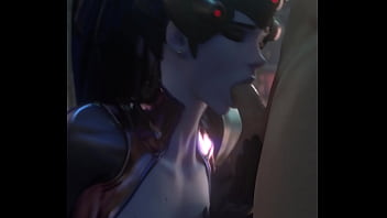 perfect blowjob from widowmaker