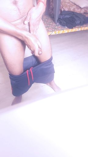 Today, I Saw the Neighbor Aunty's Backside - Let Me Tell You, I Got a Full Hard-on, and Then I Quickly Jerked off in My Room