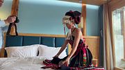 848 Roleplay Qipao Dress Wife Handjob Amateur Homemade OnlyFans