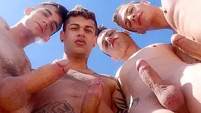 Mickey Orlando Ignites Steamy Four-Some Passion – Gay XXX Heat