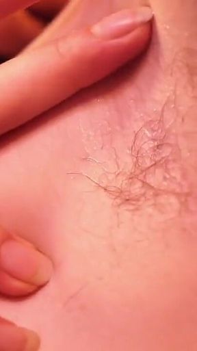 Spitting and Licking My Hairy Armpits
