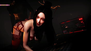 Beauty lustful chick fuck BBC - 3D Animation