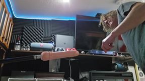 Using New Fuck Machine for My Ass!!