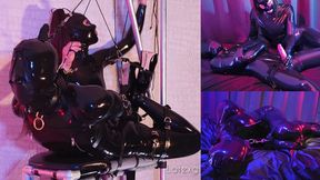 ULTRA LATEX BONDAGE TRILOGY - BACK TO BACK GRUELING RUBBER BONDAGE PREDICAMENTS FOR MY RUBBERDOLL HD