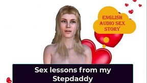 English Audio Sex Story - Sex lessons from my Stepdaddy