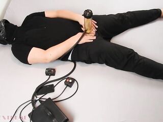 Extreme Milking Machine Fellatio - Venus 2000 Vacuum Pump Edging & Post Orgasm Stroking Sex Machine Handsfree Spunk fountain - Balls Sucked Dry by Implacable Masturbator