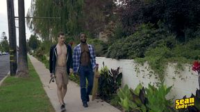 Sean Cody - American Landon Shares Ass Licking Outdoors with Angelo Before Inside Doggystyle Sex