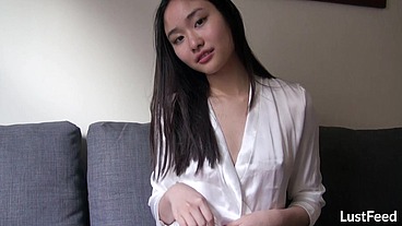 Unreal Asian teen sex tape