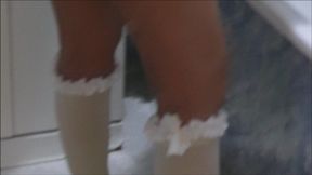 bringing you off over me in my cosplay maids costume with dirty JOI & filthy ass spreading & finger fucking