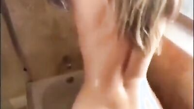Horny blonde teen
