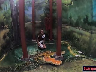 Big ass Thai amateur girlfriend museum visit and fuck at home