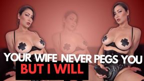 Your Wife Never Pegs You… But I Will 🖤