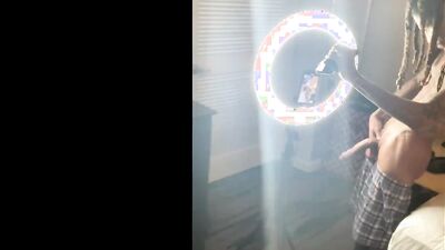 Perverted guy is jerking off in front of his buddy