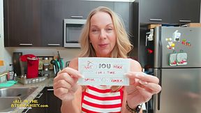 Mature Milf Stepmom Gets Lingerie And Facial - Kymber Leigh Aitsf251228