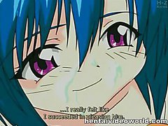 First anal sex in xxx hentai movie