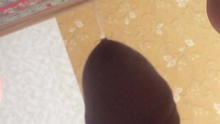 Huge plug climbs out of hole for big dick