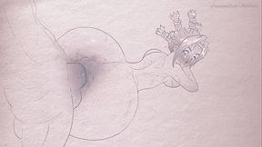 Animation on paper ( pens and pencils) Hentai Anime: Hunter x Hunter Menchi ( cartoon porn ) 2d sex 2025