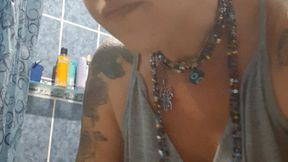 Brushing teeth and sneeze