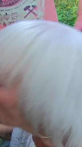 GILF Slut Wants to Be the Centre of Attention so We Surround Her with Dirty Dogging Dicks