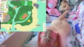 Drawing My Map During Amateur Anal Blowjob