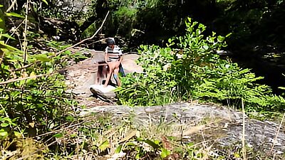 Voyeur Stranger Fucks Girl on Nudist Beach. She's Shocked!