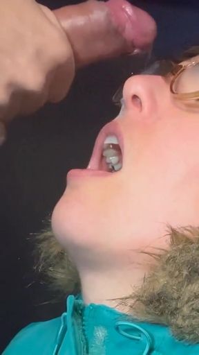 Powerful moment from &quot;Best massive Cumshots in mouth Compilation&quot;
