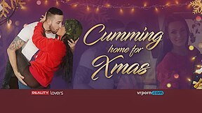 Lexi Dona In Cumming Home For Xmas Pov