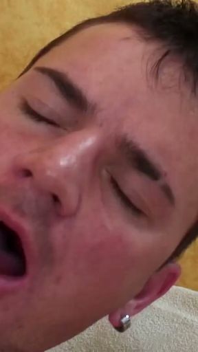 Beautiful chubby MOM fucks her twink friend with a strap-on   Clip 2