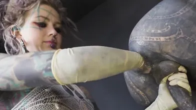 Trans Lily Lu likes to be a good sissy for Anuskatzz