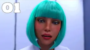 Stranded Astronaut Finds Curvy Alien Goddess for Mind-Bending 3D Hentai Action