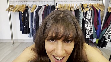 I jerk you off with my pussy pocket and suck you (POV)