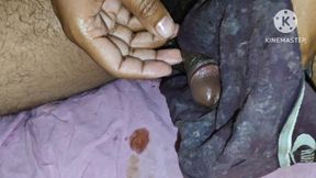 Oil massage private part