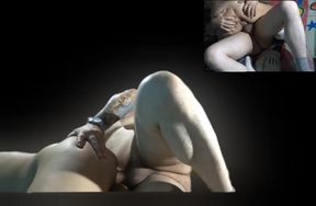 This ass has no bottom swallows