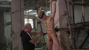Boynapped.com - Brown hair Daniel Hausser bondage sex scene