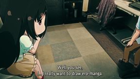 Busty Manga Artist Blindfolded Toy Fucked to Ahegao Cum Gush