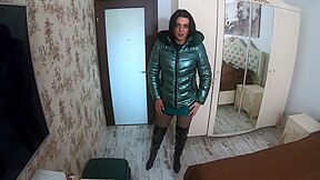 Slutty Mature Have An Orgasm After Sucking Cock- Down-jacket Fetish -preview