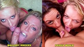 2 girls 1 camera - volume 16 - two girl double blowjobs - two full scenes