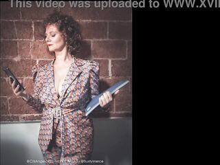 Office - Merce Palau bang with Cris Angelo - Creampie Oral-job - 32 mins - 03