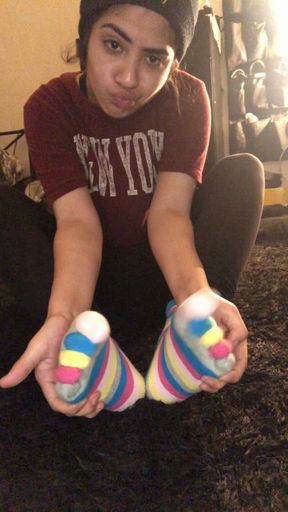 VIOLET SKI - TOESOCKS 6