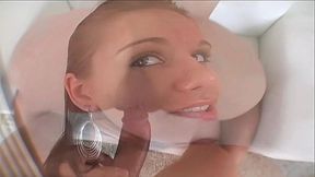 Sexy model does porn POV for the first time