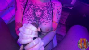 Footjob and Blowjob with Jersey Feetz