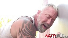 Daddy Mack Austin Cums In Lance Chargers Mouth