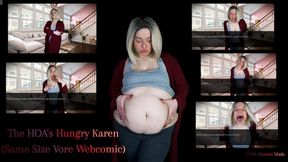 The HOA's Hungry Karen (Same Size Vore Webcomic)