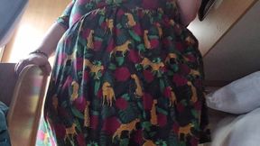 SSBBW Vs Tiny Caravan Doors