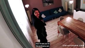 Hot German Emo Goth Teen Seduces with Naughty&#x1F608; Passion