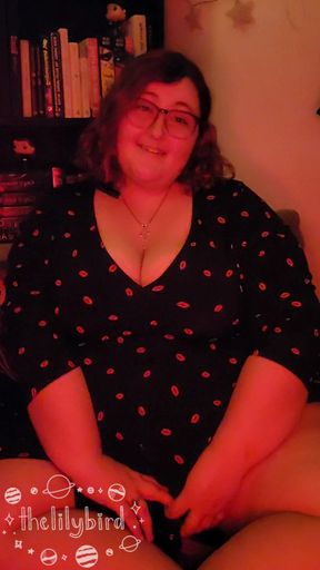 BBW Girlfriend Celebrates Valentines Day with You