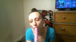 Hardcore Heroin Addicted Junkie Sucks A Dildo For s10