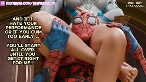 Femdom Hentai JOI - Worship Emma's Perfect Soles